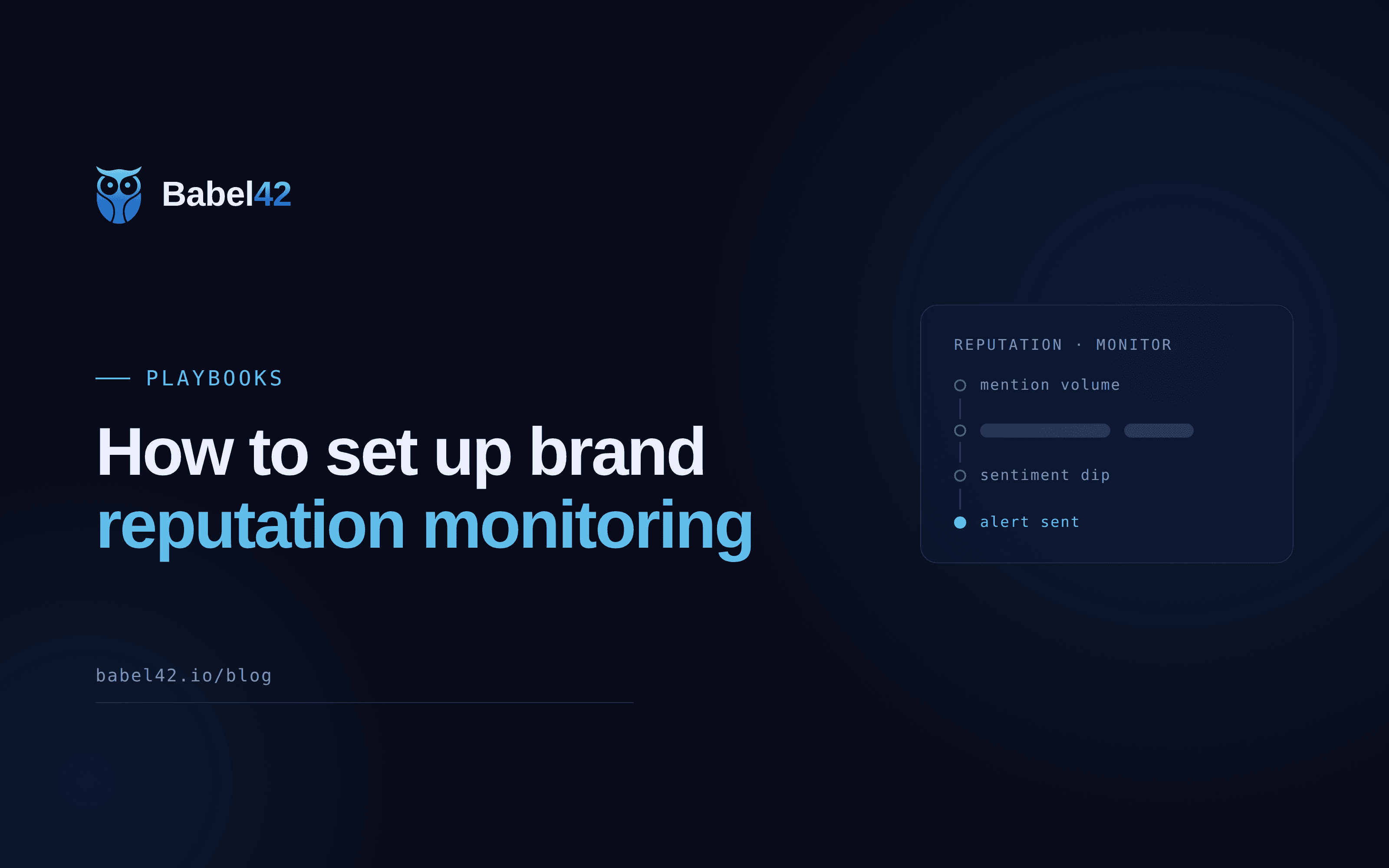 How to set up brand reputation monitoring