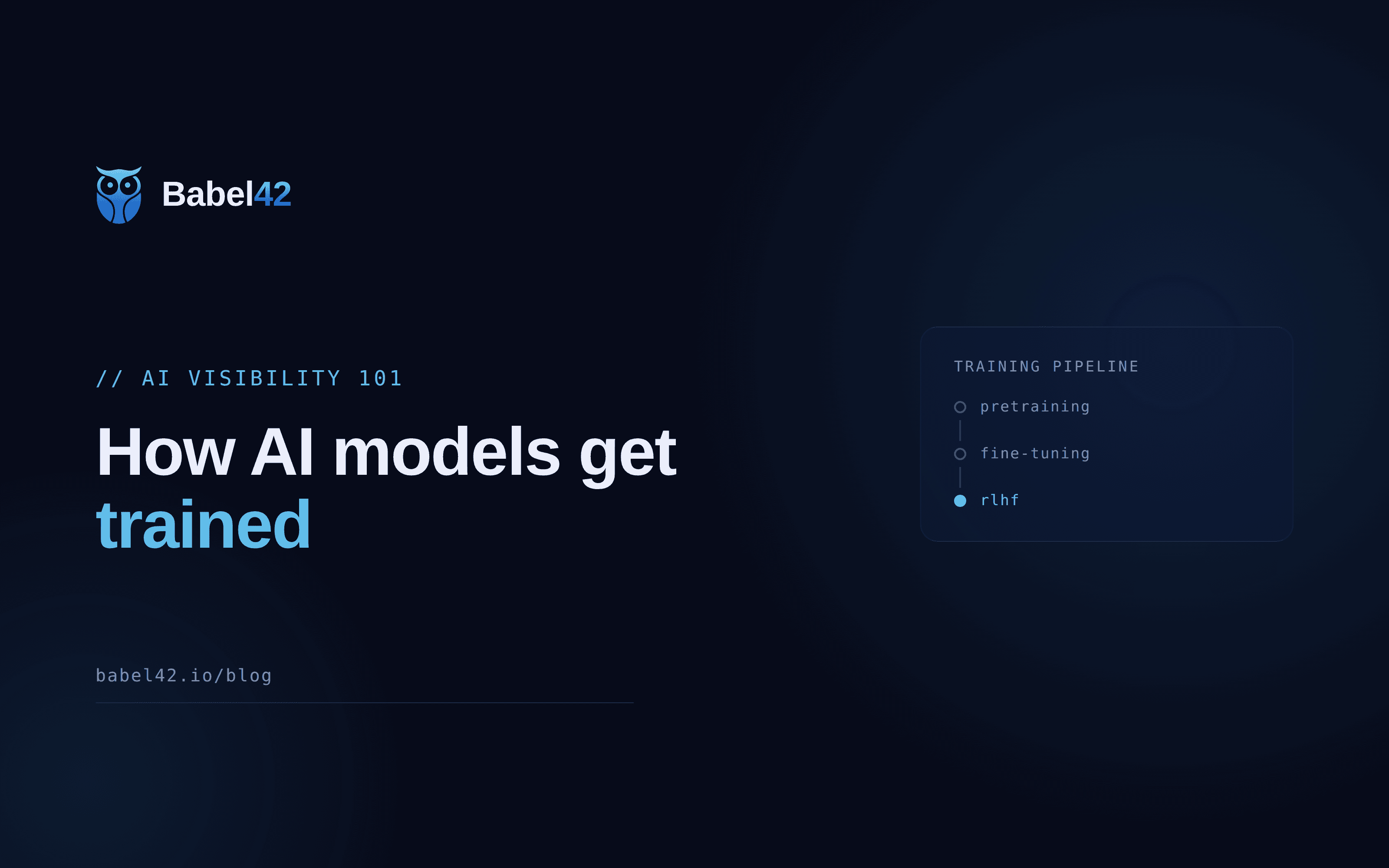 How are AI models trained? ChatGPT's training explained in plain English