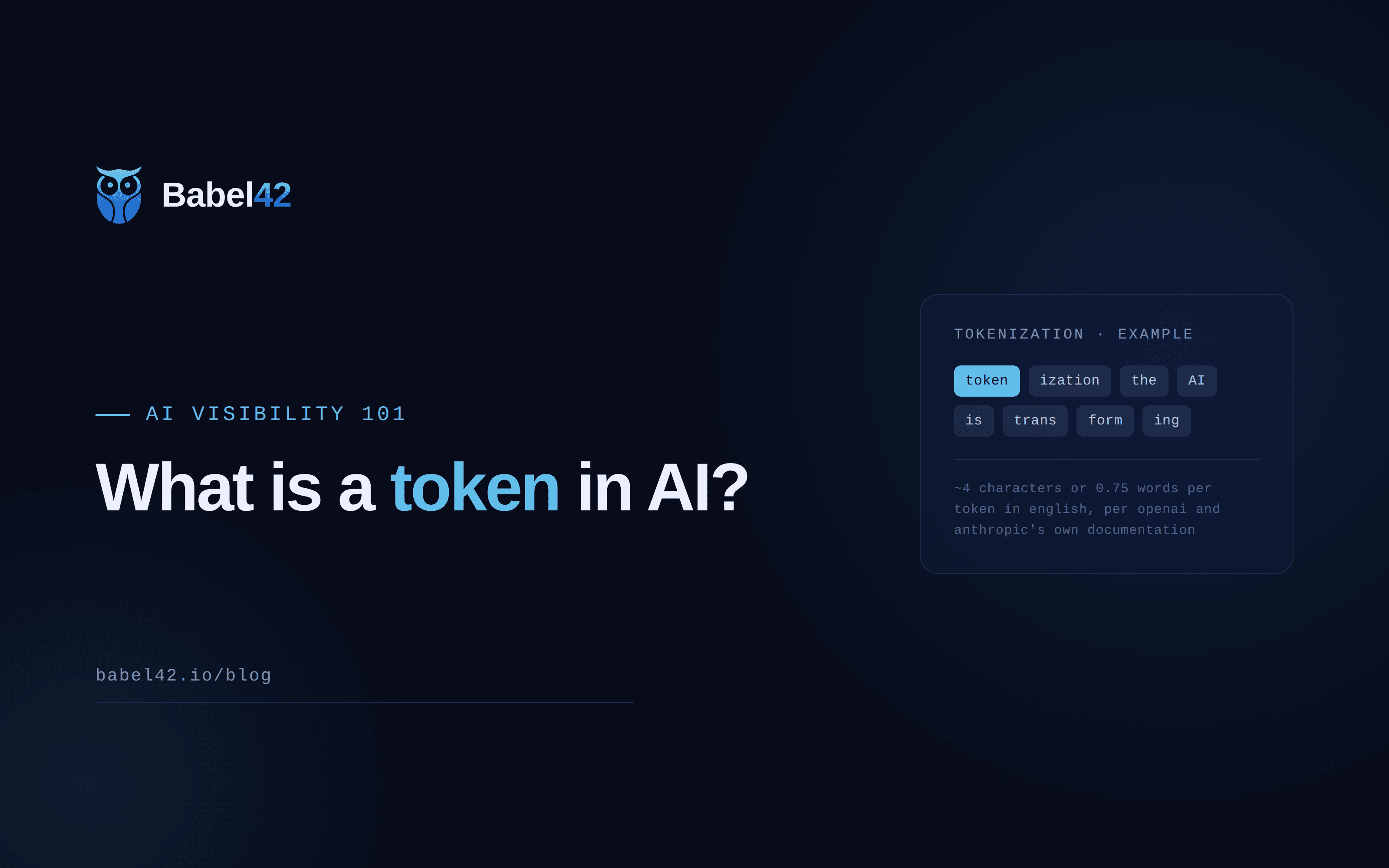 What is a token in AI? The unit that decides what a chatbot reads